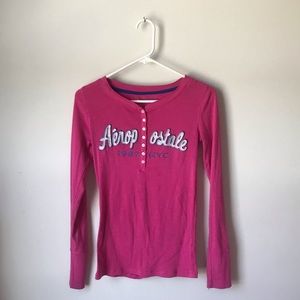 Pink& Blue Aeropostale T-shirt